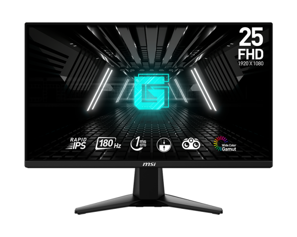 MSI 25" G255F FHD 180HZ RAPID IPS 1 MS